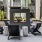 Outdoor fire place with area seating