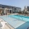 Shimmering resort-style swimming pool