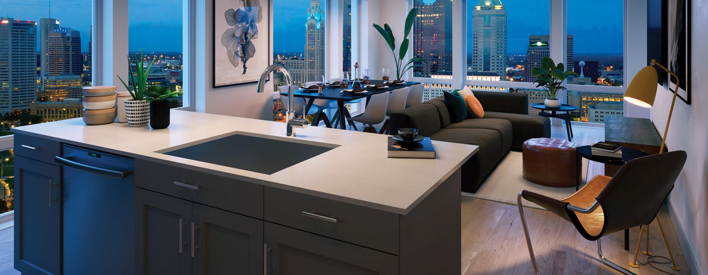 Studio, 1 and 2 Bedroom Apartment Floor Plans ONE At The Peninsula